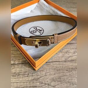 Hermes Kelly 18 Epsom Belt